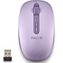 NGS Fog Dual Ratón Ergonómico Inalámbrico Púrpura